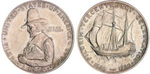 Etats-Unis - 1/2 dollars Pilgrim 1920 Etats-Unis - 1/2 dollars Pilgrim 1920