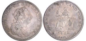 Irlande - George III - 6 shilling 1804 Irlande - George III - 6 shilling 1804