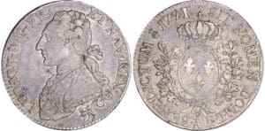 Louis XVI (1774-1792) - ½ écu aux branches d’olivier - 1791 .A (Paris) 2ème sem