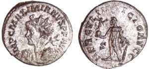 Maximien Hercule - Aurélianus (287-289, Lyon)