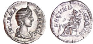 Julia Mamée - Denier (232, Rome) - La Fécondité