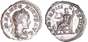 Elagabal - Denier (220, Rome) - Jupiter