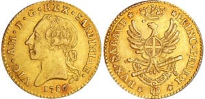 Italie - Sardaigne - Victor Amedeo III - Doppia 1786 (Turin) Italie - Sardaigne - Victor Amedeo III - Doppia 1786 (Turin)