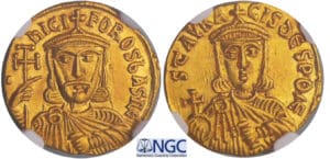 Nicéphore I et Stauracius - Solidus (802-811, Constantinople)