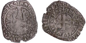 Bourgogne - Eudes IV - Maille noire double (Auxonne)