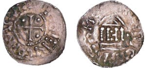 Lorraine - Evêché de Metz - Thierry II et Henri II - Denier