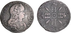 Monaco - Honoré III - Pezzetta 1734 Monaco - Honoré III - Pezzetta 1734