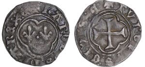 Charles VII (1422-1461) - Denier tournois - Chinon