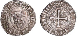 Charles VI (1380-1422) - Blanc guénar - Paris