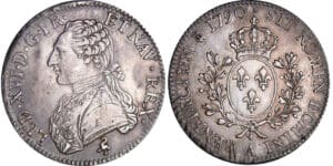 Louis XVI (1774-1792) - Ecu aux branches d’olivier - 1790 A (Paris)