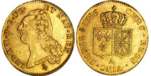 Louis XVI (1774-1792) - Double louis d’or au buste nu - 1786 A (Paris)