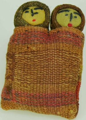 Précolombien - Pérou - Chancay - Poupée en tissu - 1200-1600 ap. J.-C.