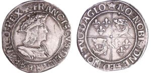 François 1er (1515-1547) - Teston du Dauphiné - 1er type - Crémieu François 1er (1515-1547) - Teston du Dauphiné - 1er type - Crémieu
