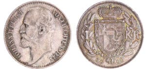 Liechtenstein - Johann II - krone 1900 Liechtenstein - Johann II - krone 1900
