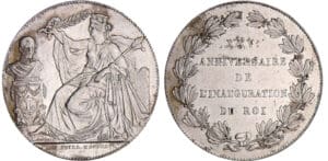 Belgique - Leopold 1er - 25ème anniversaire de l'inauguration du roi - 1856 Belgique - Leopold 1er - 25ème anniversaire de l'inauguration du roi - 1856