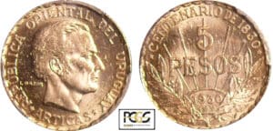 Uruguay - 5 peso 1930