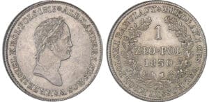 Pologne (Poland) - Nicholas Ier - 1 Zloty 1830