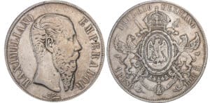 Mexique (Mexico) - Mexico - 1 peso 1866 Mo