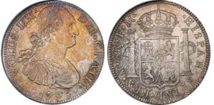 Mexique (Mexico) - Carlos IV - Mexico - 8 reales 1795 Mo FM