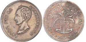 Bolivie (Bolivia) - 8 soles 1849 PTS FM Bolivie (Bolivia) - 8 soles 1849 PTS FM