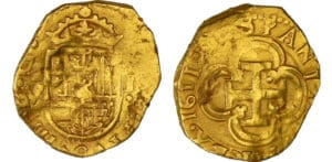 Espagne - Philippe III - Escudos 1611 (Séville) Espagne - Philippe III - Escudos 1611 (Séville)