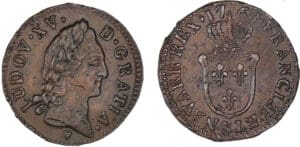 Louis XV (1715-1774) - ½ sol d’Aix 1769 (Aix)