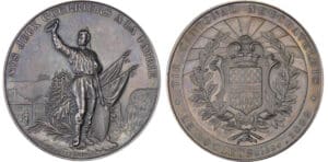 Suisse - Médaille de tir - 1892 Neuchâtel