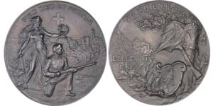 Suisse - Médaille de tir - 1909 Berne