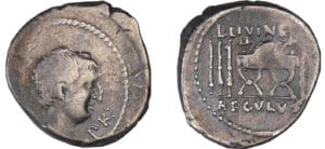 Livineia - Denier (42 av. J.-C.)