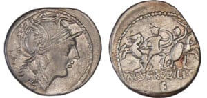 Servilia - Denier (100 av. J.-C.)