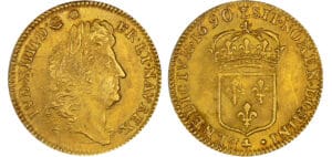 Louis XIV (1643-1715) - Louis d’or à l’écu - 1690 L couronné (Lille)