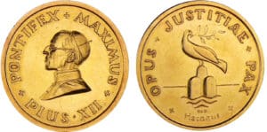 Italie - Vatican - Pie XII - Médaille en or