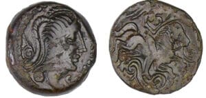 Carnutes - Bronze PIXTILOS au cavalier (40-30 av. J.-C.)