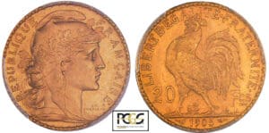 Troisième république (1871-1940) - 20 francs Marianne 1903 A (Paris) Troisième république (1871-1940) - 20 francs Marianne 1903 A (Paris)