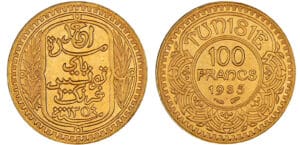 Tunisie - Ahmed (1929-1942) - 100 francs 1935 Tunisie - Ahmed (1929-1942) - 100 francs 1935