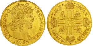 Louis XIII (1610-1643) - Double louis d’or au buste nu, mèche courte - 1640 A (Paris)