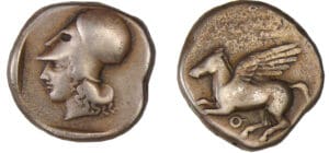 Corinthe - Statère au Pégase (350-306 av. J.-C.)