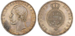 Allemagne - Mecklenburg-Strelitz - Friedrich Wilhelm - Taler 1870 A