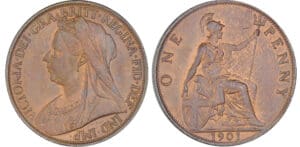 Grande-Bretagne - Victoria - Penny 1901