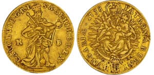 Hongrie - Tkarl III - Ducat 1738 (Kremnitz) Hongrie - Tkarl III - Ducat 1738 (Kremnitz)