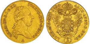 Autriche - Joseph II - 2 ducats 1786 A (Vienne) Autriche - Joseph II - 2 ducats 1786 A (Vienne)