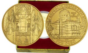 Autriche - Eglise de Steinhof - 100 euro 2005 Autriche - Eglise de Steinhof - 100 euro 2005