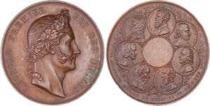 Belgique - Léopold 1er, Académie royale de médecine, par Jouvenel Belgique - Léopold 1er, Académie royale de médecine, par Jouvenel
