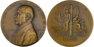 France - État français, 1941, Le Maréchal Pétain par Pierre Turin France - État français, 1941, Le Maréchal Pétain par Pierre Turin