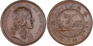 France - Louis XIII, 1638, Naissance du Dauphin Louis par Mauger France - Louis XIII, 1638, Naissance du Dauphin Louis par Mauger