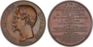 France - Second empire, Inauguration du chemin de fer de Paris à Dijon, 1851 par Caqué France - Second empire, Inauguration du chemin de fer de Paris à Dijon, 1851 par Caqué