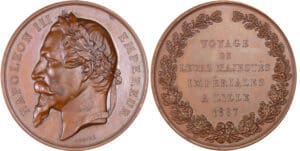 France - Second empire, Voyage de leurs Majestés Impériales à Lille, 1867 France - Second empire, Voyage de leurs Majestés Impériales à Lille, 1867
