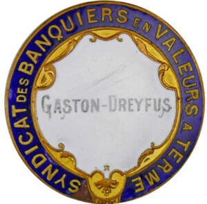 France - Syndicat des banquiers en valeurs à terme, ND, Judaïca