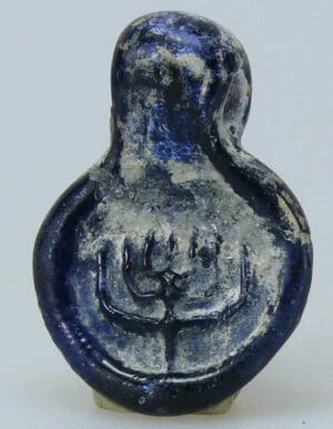 Proche-Orient - Médaillon en pâte de verre judaica - 1er mill. av. J.-C.
