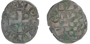 Bretagne - Jean III le Bon - Denier (Evran) Bretagne - Jean III le Bon - Denier (Evran)
